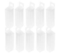 Beavorty 25pcs Clear Lip Balm Holder Empty Lipstick Boxes for Lip Gloss Spacious Reusable Storage for Cash and Crafts for Organizing Your Beauty Products