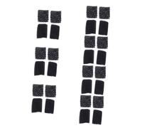 Beavorty 28pcs Special Effect Makeup Sponge for and Wounds Black Lightweight Dual-use Sponges for Halloween Cosplay and Makeup Artistry