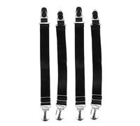 Beavorty 2pair Adjustable Metal Garter Clips Duck Bill Design for Stockings for Closet and Laundry Prevents Slipping