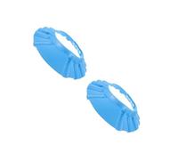 Beavorty 2pcs Adjustable Shower Cap for Hair Washing with Ear Protection, Eva Material, Comfortable and Flexible Design, Blue Hair Washing Hat Suitable for Shower and Bath