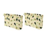 Beavorty 2pcs Beeswax Food Storage Bag Reusable Cotton Pouch for Fruits Vegetables Container for Freshness Reducing Waste