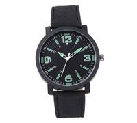 Beavorty 2pcs Digital Quartz Watch for Men Casual Lightweight Black Sports Timepiece with Precise Movement Fashionable Versatile Design Suitable for Students and Office Workers