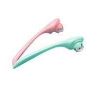 Beavorty 2pcs Eye Roller Massage Stick Compact Beauty Tool for Eye Cream Absorption and Edema Reduction for Micro Circulation Improvement