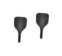 Beavorty 2pcs Hair Dressing Face Hairspray Shield for Barber Salon Black Face Mask Cover