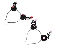 Beavorty 2pcs Halloween Headband Spooky Large Eyeball Hair Hoop for Party Costume Scary Ghost Eyes Hair Band Accessory for Carnival Cosplay