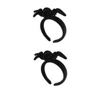 Beavorty 2pcs Halloween Spider Headband Comfortable Plush Headdress Prop for Parties Costume Accessory Multi Occasion Use Durable and Reusable Halloween Decor