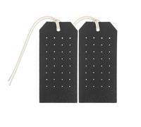Beavorty 2pcs Leather Jewelry Display Stand for Earring Organizer Earring Hanger Rack Portable Stud Holder for Travel Stand and Display for Selling