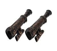 Beavorty 2pcs Pirate Telescope for Lightweight Retractable Plastic Monocular Detailed Pirate Design for Role Play Treasure Hunt Cosplay Accessories and Easy to Use