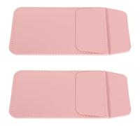 Beavorty 2pcs Pu Leather Pencil Bags for Doctors and Nurses, Large Storage Capacity Pen Organizers and Card Holders, Portable Pocket Pouches Suitable for Medical and Office Use