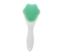 Beavorty 2pcs Silicone Face Brush Handle Design Cleansing Tool for Facial -grade Material Gentle Exfoliating Brush for Makeup Portable and Easy to Clean