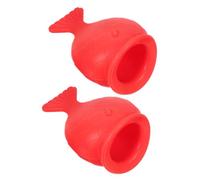 Beavorty 2pcs Silicone Fish Shape Lip Plumper for Women Lightweight and Portable Lip Plumper Tool for Softer Smoother Anytime Anywhere