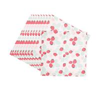 Beavorty 2pcs Strawberry Pattern Party Napkins Square Colorful Printed Paper Napkins for Summer Beach Holiday Supplies and Wedding Dinner Tableware