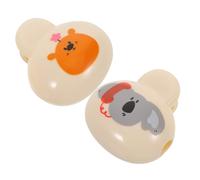 Beavorty 2pcs Toothbrush Head Protector Compact Plastic Brush Cover for Travel and Home Use for Boys and Girls and Outdoor Adventures