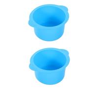 Beavorty 2pcs Wax Melt Warmer Liner Bowl 400ml Replacement Silicone for Hot Waxing Kit