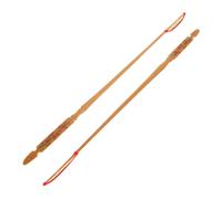 Beavorty 2pcs Wooden Yangqin Hammers Bamboo Sticks for Hammered Dulcimer Musicians Practice Performance Music Instrument Accessories