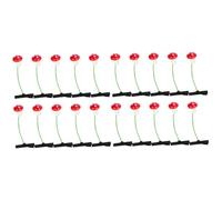 Beavorty 2sets Girls Hair Accessories Hair Clips Set Kawaii Hairpins for Little Girls Pins for Clips Cute Mushroom 30pcs*2