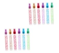 Beavorty 2sets Travel Size Spray Bottles 10ml Glass Atomizer Perfume Bottles Leakproof for Hair Cosmetics 6pcs*2