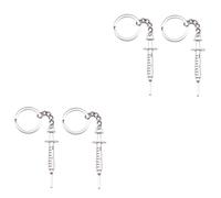 Beavorty 2sets Vintage Key Holder Zipper Pull Purse Charm Ring for Nurse Day Unique Bag Pendant for Handbags Backpacks and Luggage Easy to Install Stylish Accessories 2pcs*2