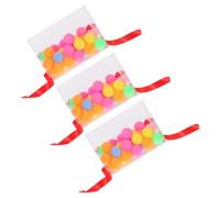 Beavorty 3 Sets Ping Pong Shaking Game with Boxes, Straps, and 20 Balls - Party Game for Weddings, Bridal Showers, Family Fun, and Adult Activities