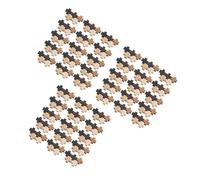 Beavorty 300 pcs Vintage Wooden Religious Cross Charms Lightweight Mini Crucifix Pendants for DIY Jewelry Making Bracelets Necklaces Crafting Accessories