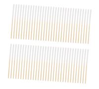 Beavorty 300pcs Bamboo Cotton Swabs Pointed Portable Professional Makeup Supply