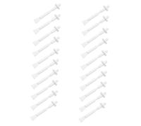Beavorty 30Pcs Disposable Nose Wax Applicators Hair Removal Sticks for Easy Nose and Eyebrow Hair Waxing Convenient and Low for Men and Women