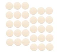 Beavorty 30pcs Natural Loofah Exfoliating Pads for Face Multifunctional Scrub Sponges for Shower and Kitchen Cleaning Beige Loofah Facial Scrubber for Men and Women Deep Cleansing and