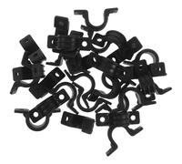 Beavorty 30pcs Plastic Clamps for Mobility Aids, Heavy Duty Plastic Clips for Wheelchair and Toilet Seat Frames, Secure Attachment with Quick Mounting and Removal, Suitable for Shower