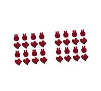 Beavorty 32 pcs Mini Hair Claw Clips for Heart Rabbit Design Portable Hair Clips and Daily Beauty Routine