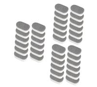 Beavorty 36pcs Household Kitchen Cleaning Sponge Scouring Pad Dishwashing Pad for Daily Use Grey Eco Friendly Sponge for Washing for Home Kitchen Cleaning