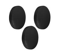 Beavorty 3pcs Barstool Covers Elastic Slipcovers Black Cloth | Washable and Reusable Design, Enhanced Protection Hides Scratches and Stains, Suitable for Dining Areas and Kitchen