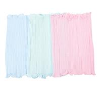 Beavorty 3pcs Breathable Cotton Belly Belt for Newborn with Double Belly Protection, Not Tight Fit, Cartoon Style Navel Band for Comfort and Warmth Color