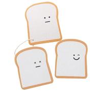 Beavorty 3pcs Compact Wok Sponges Reusable Kitchen Dish Sponges Absorbent Bathroom Cleaning