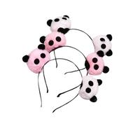 Beavorty 3pcs Cute Panda Headbands Chic Hair Hoops for Women Fun Party Supplies Lightweight Headdresses for Birthday Celebrations Photo Props