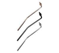 Beavorty 3pcs Electric Guitar Whammy Bar Arms Set Metal Tremolo Lever with Threaded Design Compatible Guitar Accessory Assorted Colors Gold Silver Black Blue Random Color