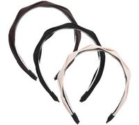Beavorty 3pcs French Twisted Hairband Stylish Hair Accessories for Women for Daily Wear Face Washing and Fashionable Looks