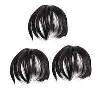 Beavorty 3pcs Hair Volume Topper for Women Lightweight Synthetic Hairpiece for Thinning Hair Natural Wiglet Comfortable Clip Coverage