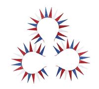 Beavorty 3pcs Independence Day Headband Statue Design for Women's Party Hairband Decor