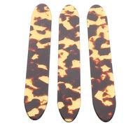 Beavorty 3pcs Moon Guitar Picks Plectrums for String Instruments Celluloid Rectangular Moon Guitar Picks Lightweight for Ukulele and Zhongruan Players