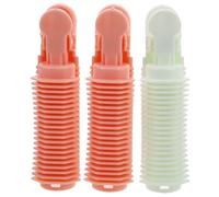 Beavorty 3pcs No-heat Hair Volume Clips for Roots Hair Curler Plastic Rollers with No Crease Feature and Styling