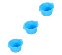 Beavorty 3pcs Silicone Wax Pot Hair Removal Wax Warmer Bowl Replacement Liner for Safe Easy Waxing