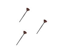 Beavorty 3pcs Soft Bristle Fan Makeup Brush with Black Wooden Handle for Face Powder Highlighter Blush Application Skin Friendly Durable Cosmetic Tool for Even Finish Random Color