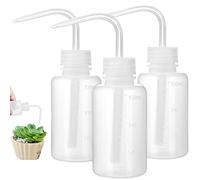 Beavorty 3Pcs Squeeze Wash Bottle Plastic Watering Bottles with Graduated Markings for Indoor Plants Succulent Care Laboratory Supplies and Tattoo Applications