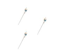 Beavorty 3pcs Vintage Enamel Peacock Hairpin for Women Durable Rhinestone Embellished Chinese Hair Stick with Timeless Ancient Design Elegant Hair Accessory for Weddings and Celebrations