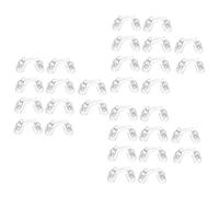 Beavorty 3sets u Shape Silicone Nose Pads for Eyeglasses Non- Soft Silicone Nose Bridge Protectors Easy to Install for Frame Types for Daily Use and Outdoor Activities