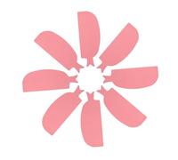 Beavorty 4 Pairs Silicone Eyelash Lift Pads Fish Shaped Lash Perm Tools for All Eye Shapes Reusable Lash Accessories Comfortable Fit DIY Natural Curling Effect