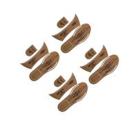 Beavorty 4 Sets Leather Slippers Template for DIY Crafting Modern Stylish Slipper Patterns for Leather Work Quilting Stencils for Comfortable Womens Sandals Crafting Kit