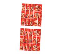 Beavorty 40 Pcs Chinese Year Red Envelopes Snake Year Money Packets Hong Bao for Wedding Lunar Festival Family Gatherings Traditional Modern Design