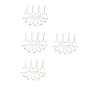 Beavorty 40 pcs Rose Gold Hijab Pins Scarf Clips with Secure Hold Waist Cincher for Women Versatile U Shaped Brooches Elegant Scarf Accessories for Shawls and Headscarves