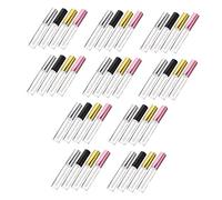 Beavorty 40pcs Empty Lip Gloss Tubes with Brush Head Portable Refillable Containers for DIY Lip Gloss Travel-Friendly Easy to Use for Cosmetic Crafts
